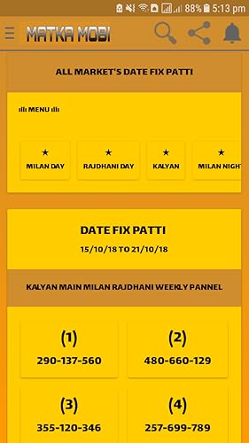 Matka Mobi Kalyan Matka Main Mumbai Milan Rajdhani