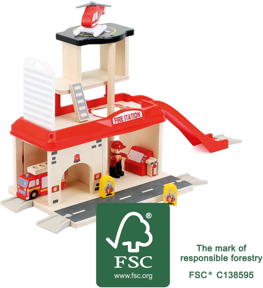 pompiere per caminetto