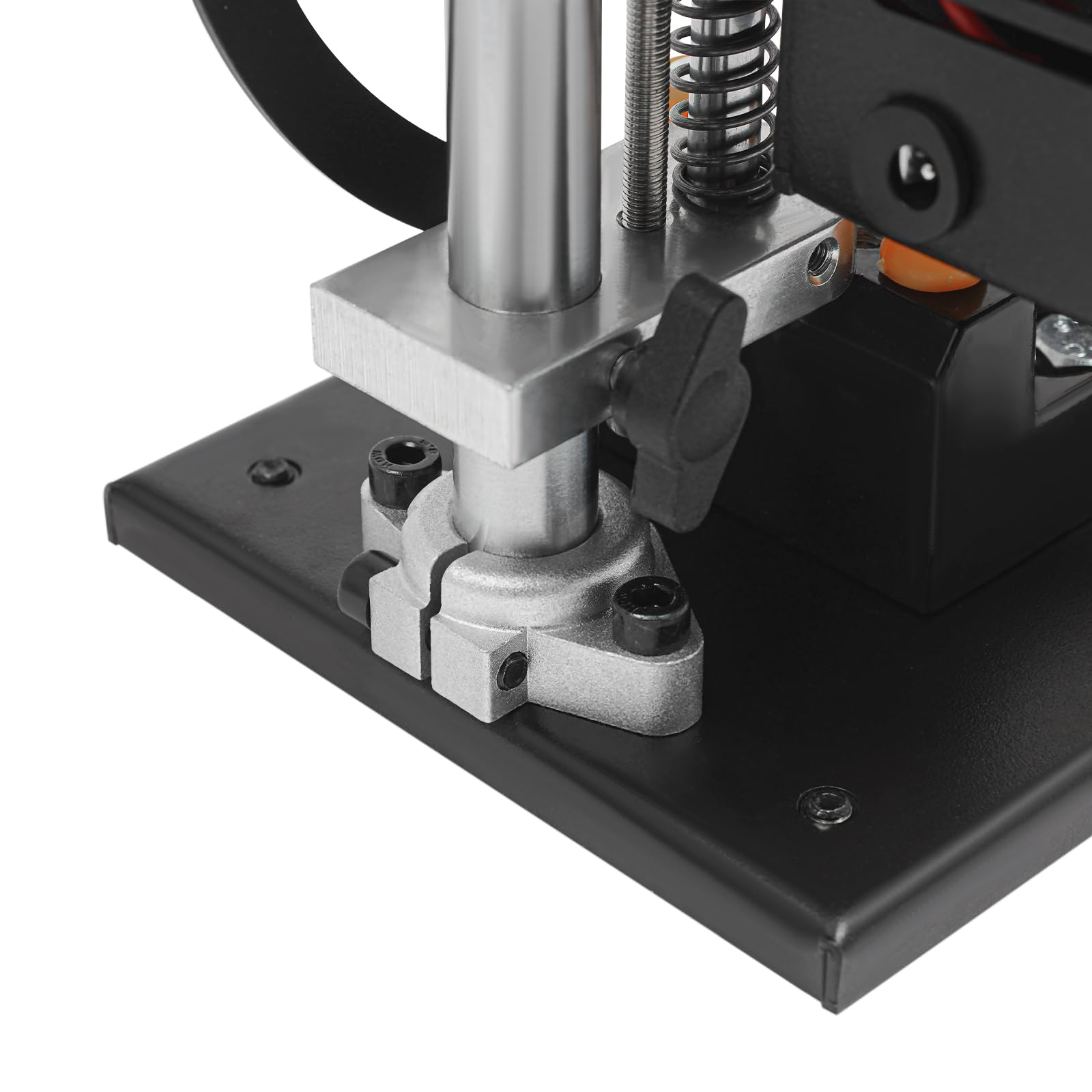 Taladro de mesa, minitaladro, rango de sujeción del portabrocas 0,6 – 6 mm de ancho, compatibilidad para modelos de juguetes 18 x 21,5 cm