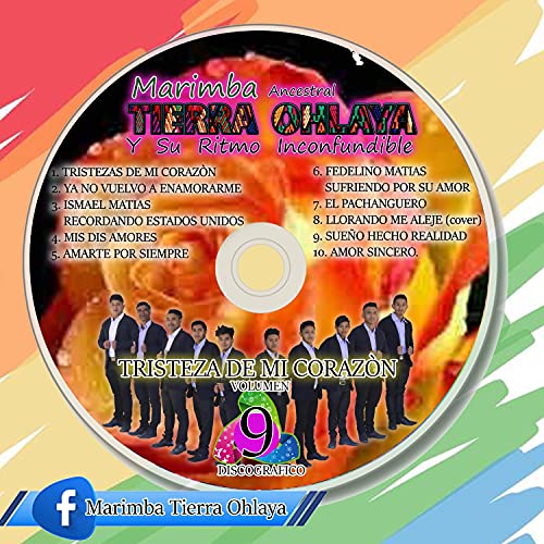 TRISTEZA DE MI CORAZÓN by Marimba Tierra Ohlaya on Amazon Music