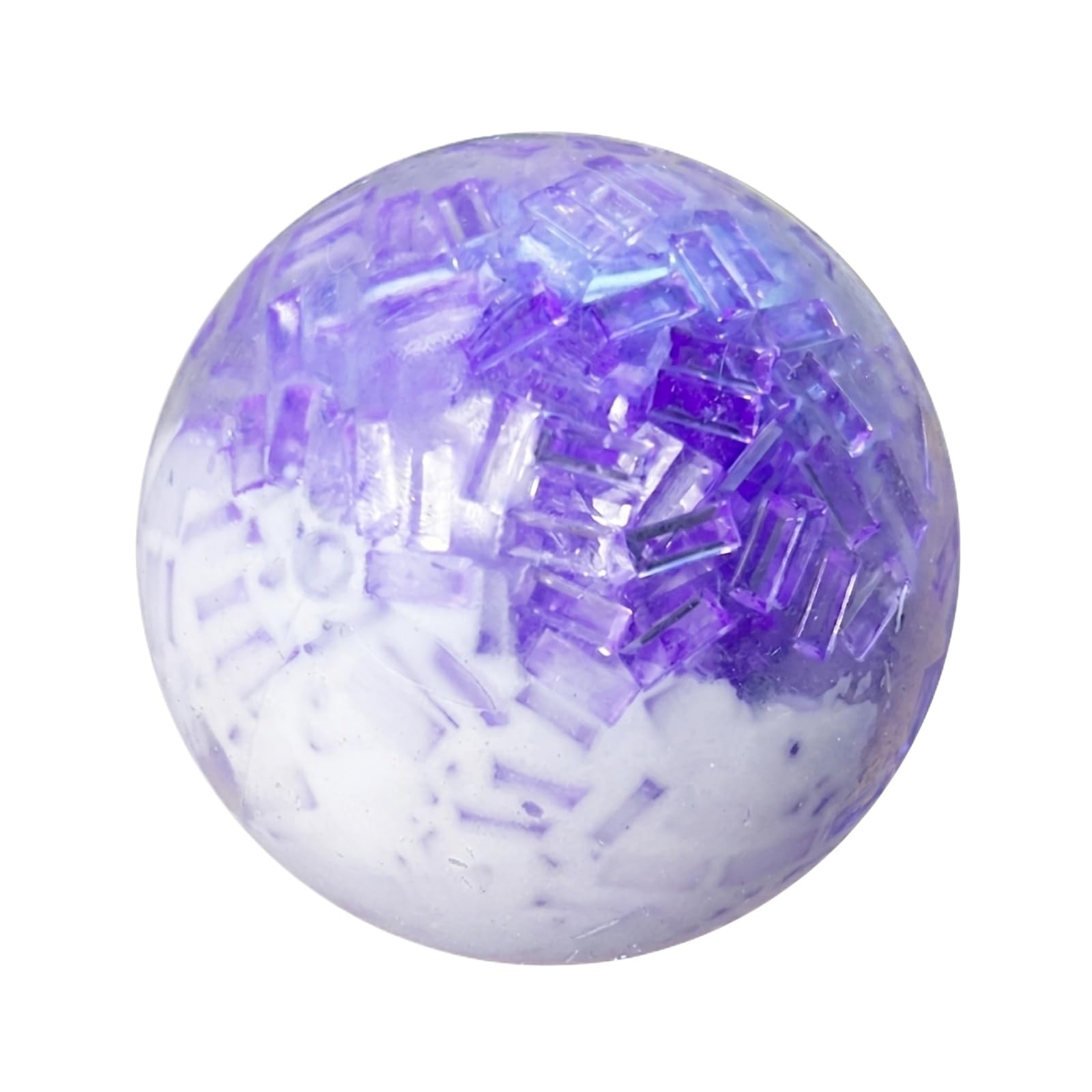 Crunchy Ice Stress Balls, 6cm Squishy Sensory Stress Relief Toy