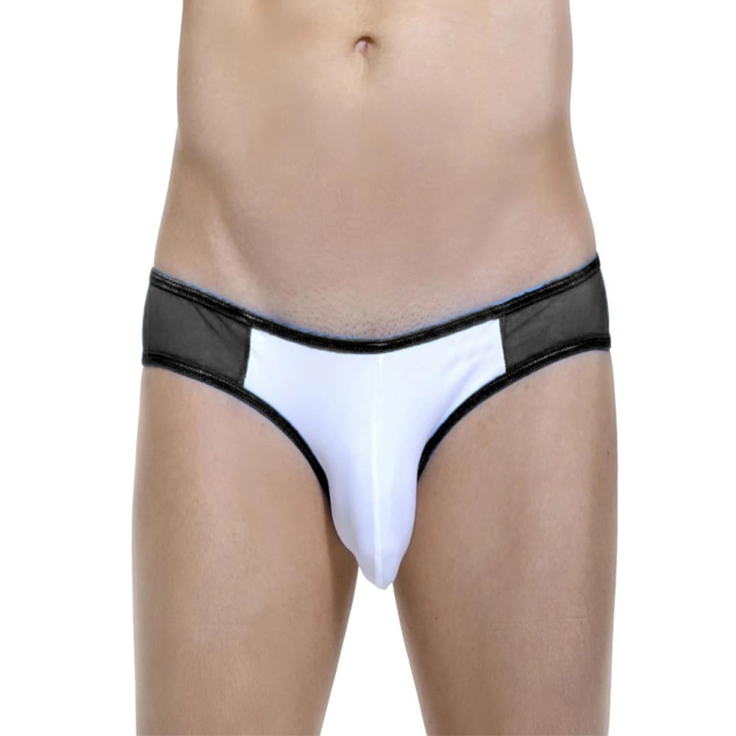 AM Zone Men's Polyester Spandex Thongs Brief Underwear (Pack of 1) (AM-ML-07171)-image-12