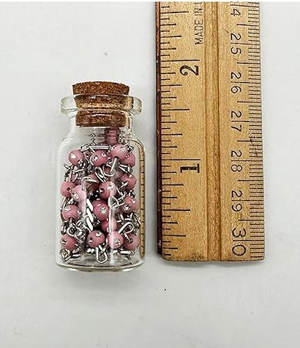 Miniatura 4 de Rosario de comunión en tarro de botella de vidrio, Recuerdos de bautizo, quinceañera, recuerdos de bautizo, recuerdos para primera, comunión, niña,