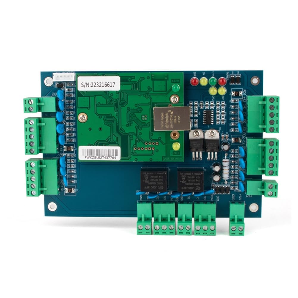 ACB-004 Scheda di Controllo del Pannello di Accesso per Presenze di Rete Wiegand 26 IP per 4 Porte Installazione Semplice