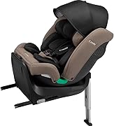 コンビ ISOFIX固定 回転式チャイルドシート 新生児~10才頃まで クルムーヴ ロング R129 エッグショック EA グレージュ 成長に合わせて長く使える360°ターンモデル