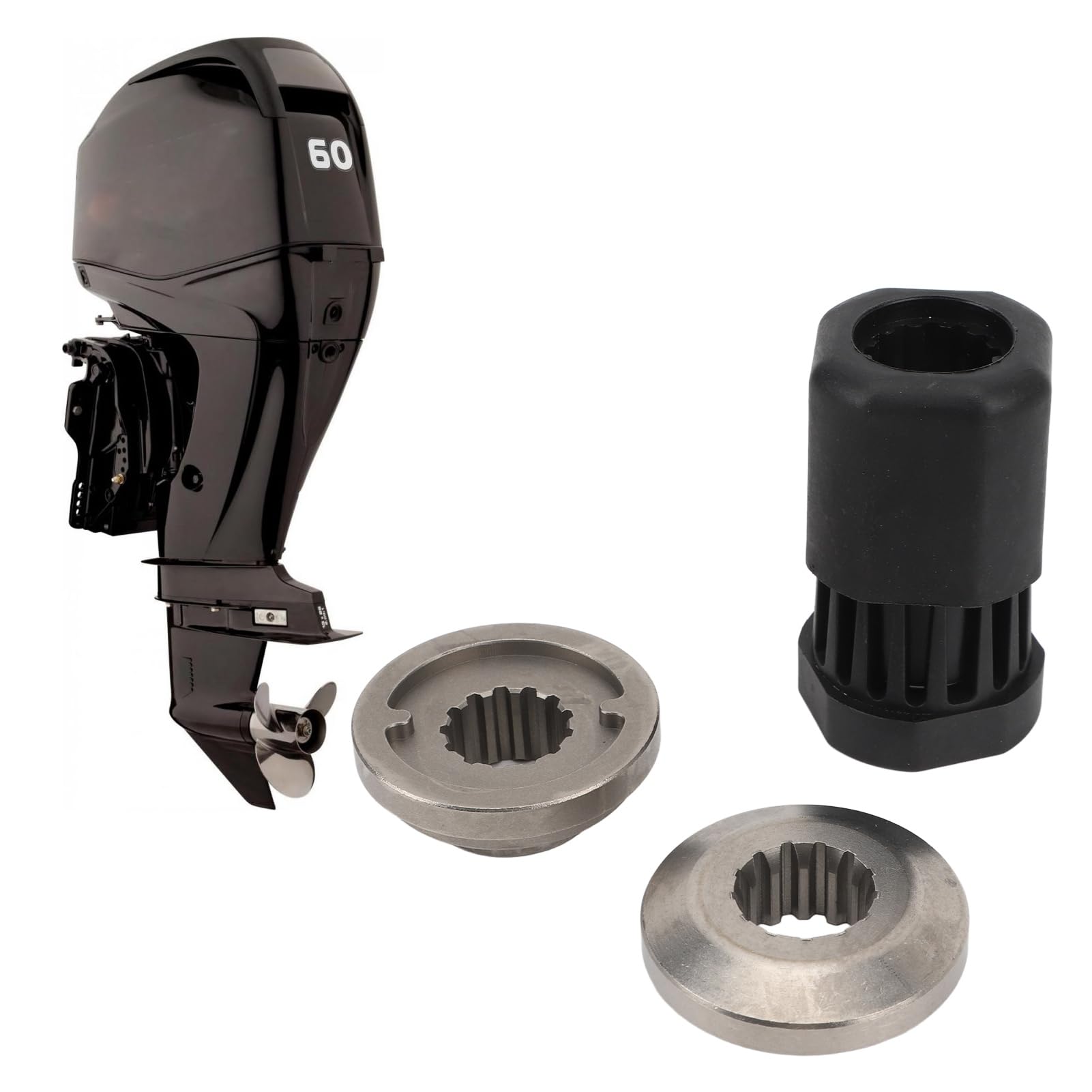 Kit Moyeu Hélice Mariner 835257K12 - Pour Moteurs 40-60HP 4 Temps