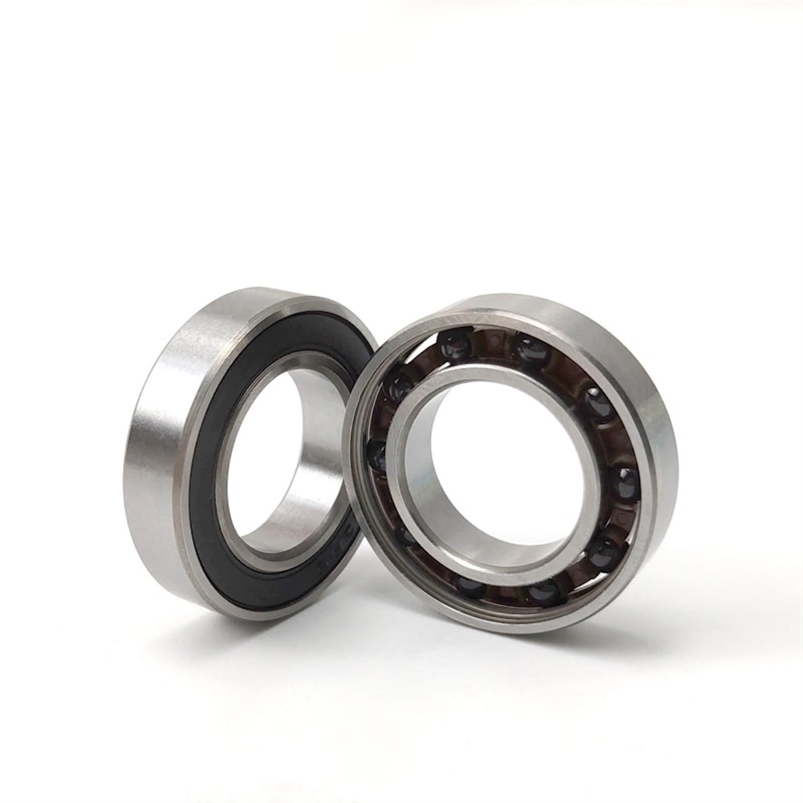 Łożyska do deskorolek 2PCS Bearing steel silicon nitride ceramic ball bearings 6900 6901 6902 6903 6800 6801 6802 15267 2RS self-lubricating insulation(6900 10X22X6mm)