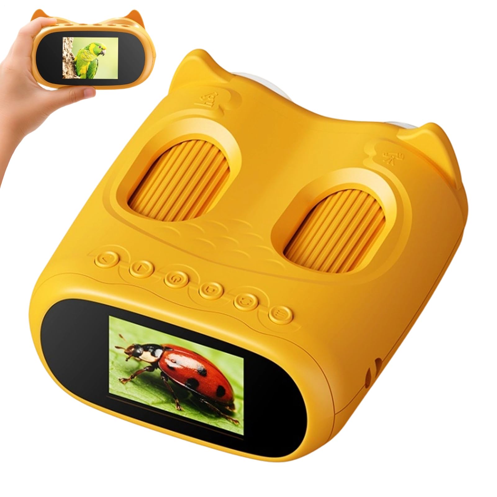 Microscopio per Bambini Giocattoli Scientifici Ricaricabili per Attività | Microscopio Digitale Manuale Regalo per Bambini Bambine Compleanno Natale