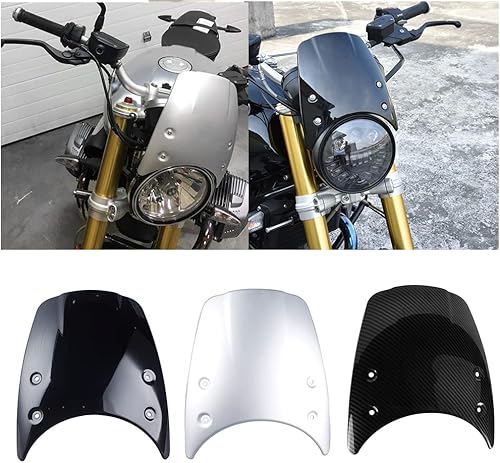Protector de parabrisas para motocicleta, R9T, deflectores de viento, pantalla de mosca, cubierta de carenado para faros delanteros R Nine T R NineT