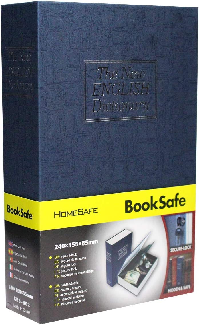 SEPOX 5 Pcs set diversion security travel security box extra value set steel locking box inside good for small item choiced by teams or family or classmates