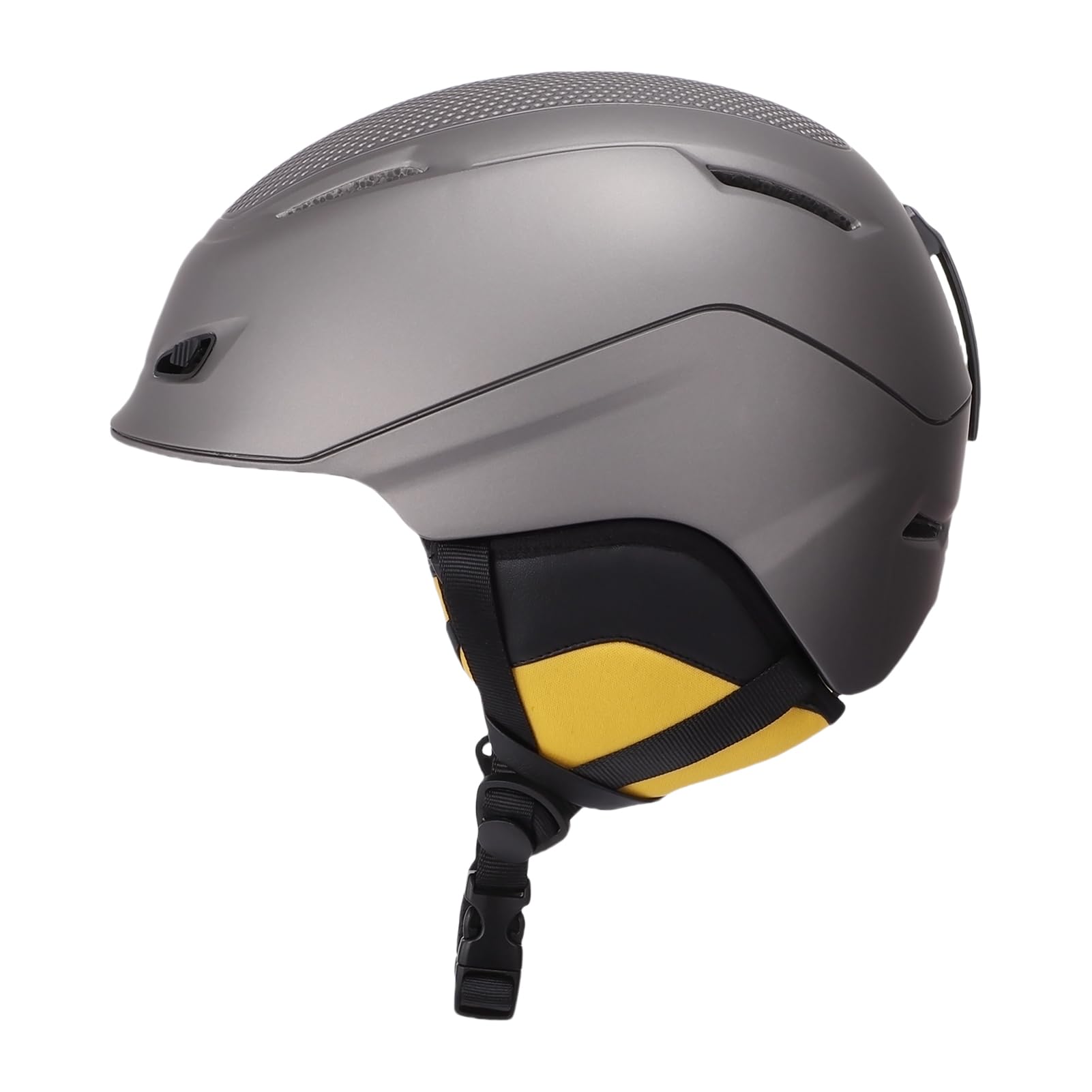 Fockety Kask Narciarski, Regulowany Kask do Jazdy na Nartach i Snowboardzie z Nausznikami, Wentylowany do Sportów Zimowych dla Mężczyzn, Kobiet, Młodzieży, Dorosłych, Dzieci