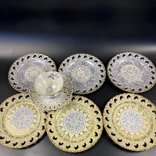 カップ＆ソーサー アラベスクロココロリータレトロ OHASHI CHINA 1932 カップ1個 まとめうり 画像で確認のサムネイル