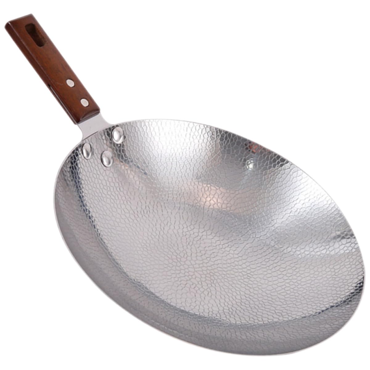 Poêle Wok en Acier Inoxydable compact pour nettoyer facilement sa vaisselle de cuisine