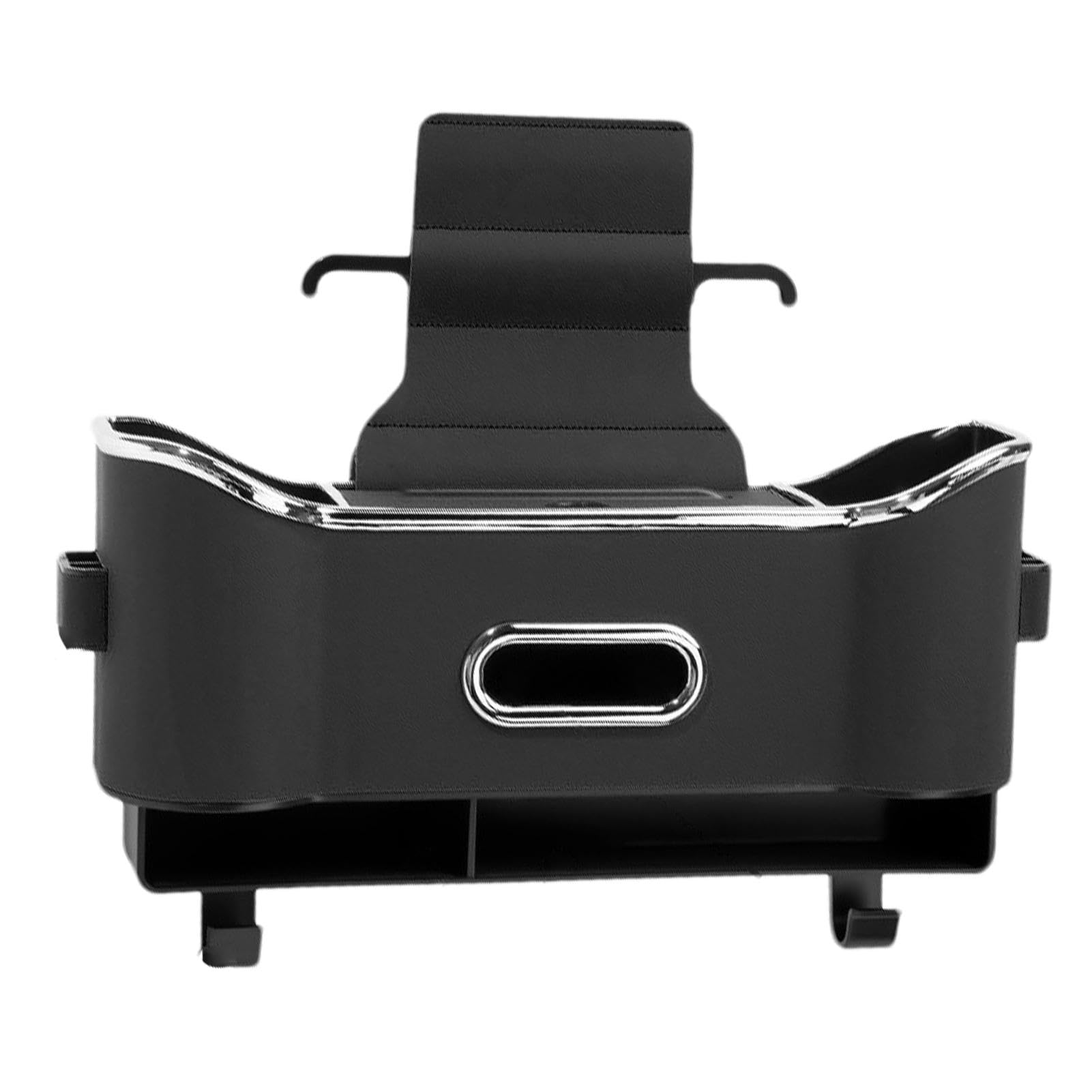 Organizer per sedile auto, con design a 2 ganci | in pelle sintetica per snack
