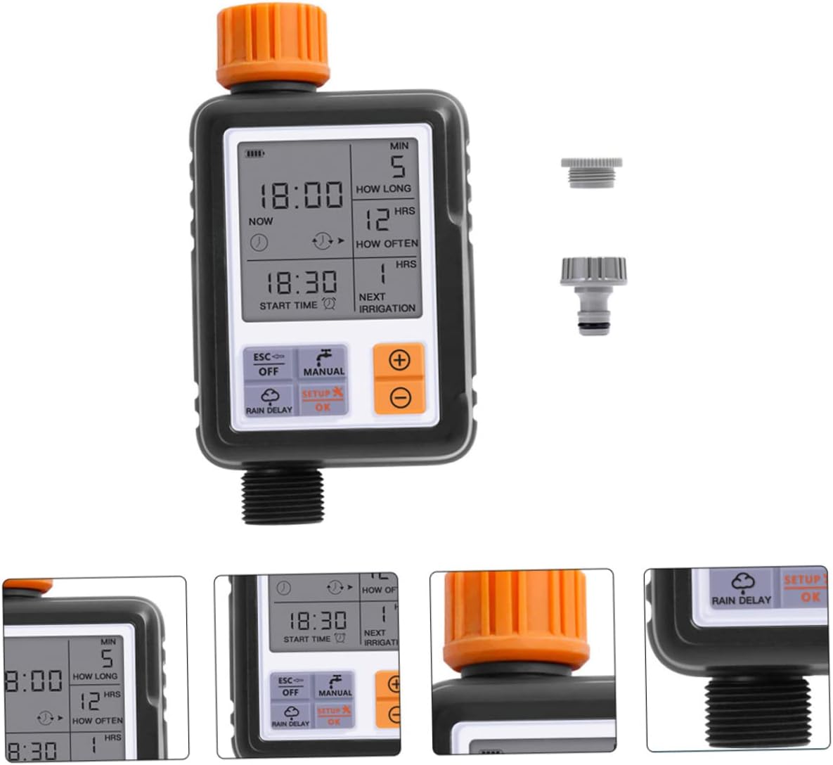 Automatic Flower Watering Timer Irrigation System for Lawn Pressure Endurance Thread Garden Sprinkler Controller