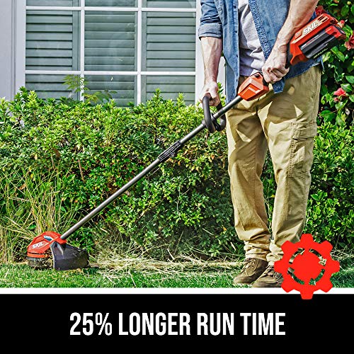 Image of SKIL PWR CORE 40 Brushless 40V 14'' String Trimmer Kit with Dual Line Bump Feed, Includes 2.5Ah Battery and Auto PWR JUMP Charger - LT4818-10