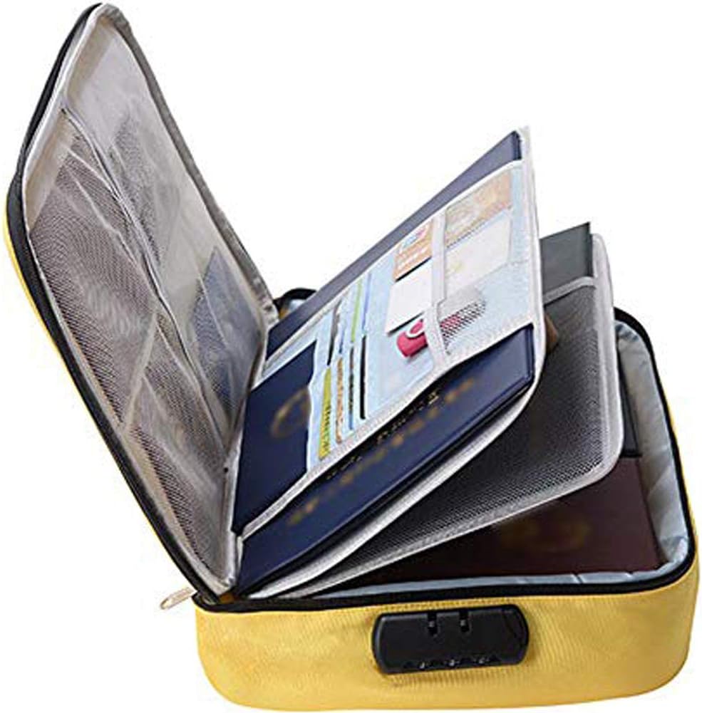 MOCOHANA Waterproof Document Bag Holder with Lock