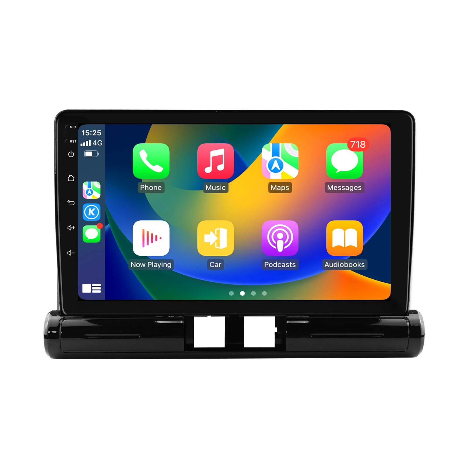 Android 14 9 pollici autoradio per Citroen C3/C3 aircross 2017-2023 per Citroen C4/C4 aircross (Brazil) 2017-2023 supporta auto wireless carplay/Android, controllo volante, WLAN/4G, AM/FM 4 core 2G