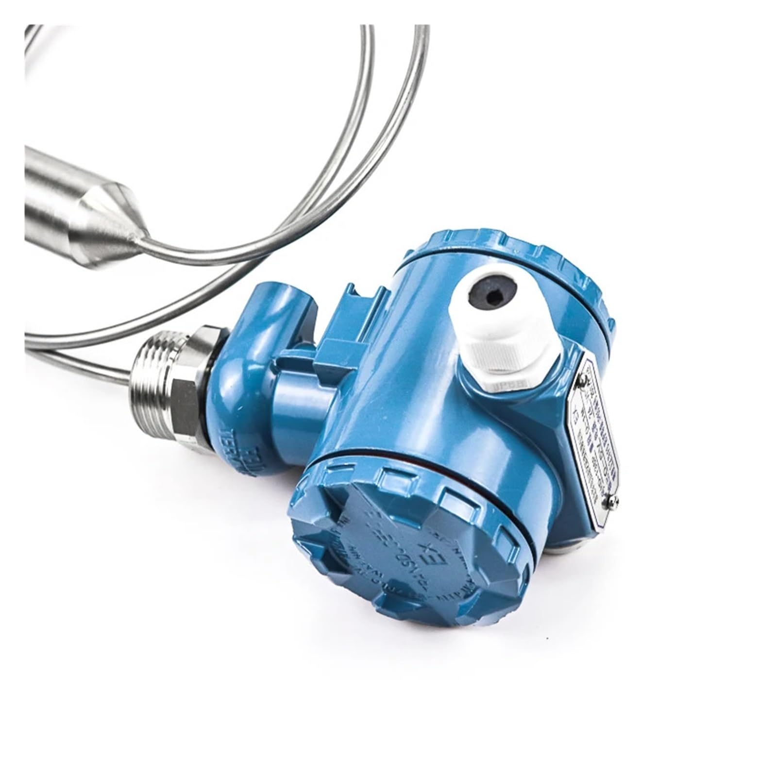 QAZYUIENW Capacitive Liquid Fuel Diesel Level Sensor Resistance Storage Tanks Hydrostatic Rs485 Level Transmitters(Rs485 Output)