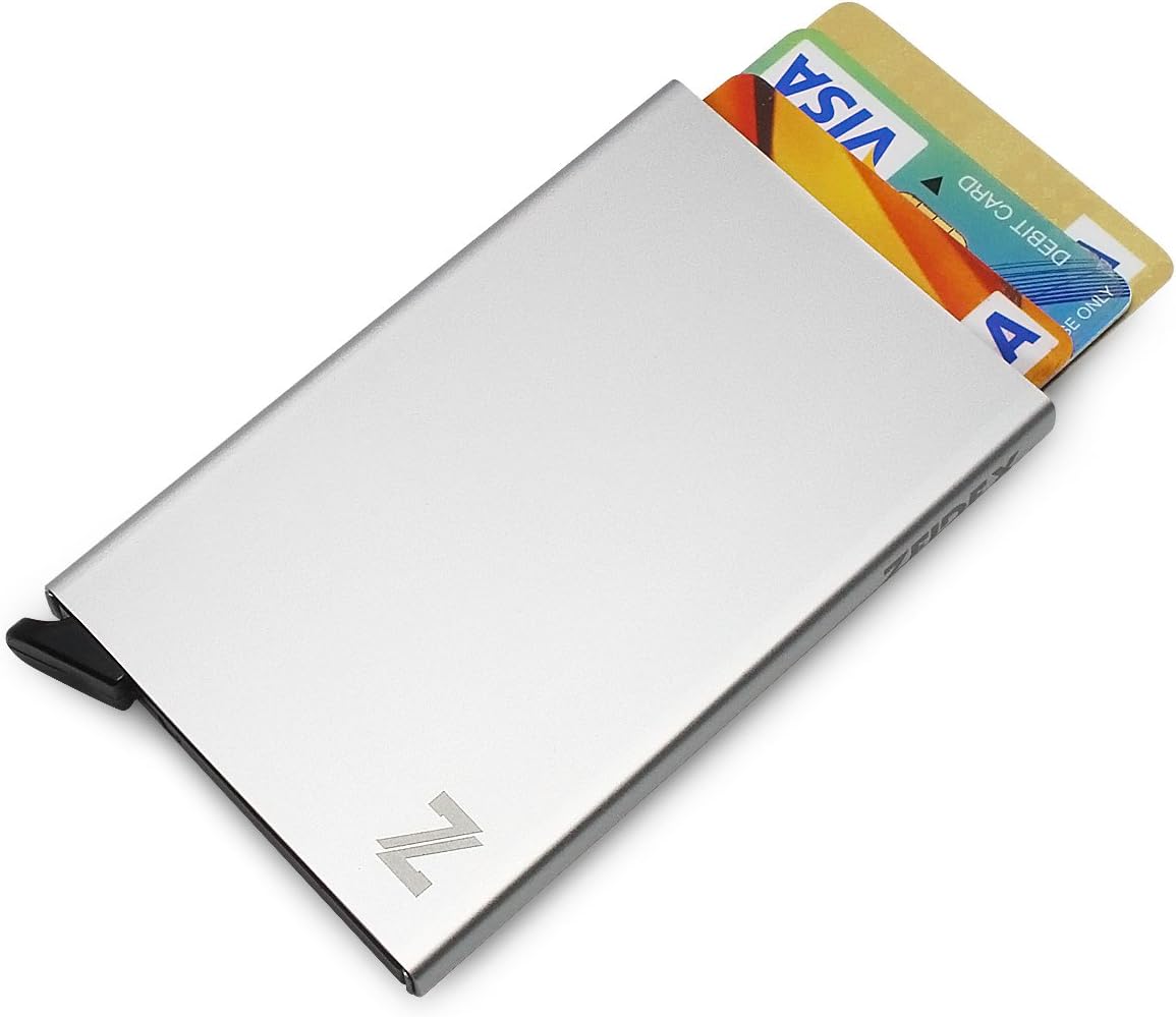 RFID Blocking Pop Up Credit Card Holder Slim and