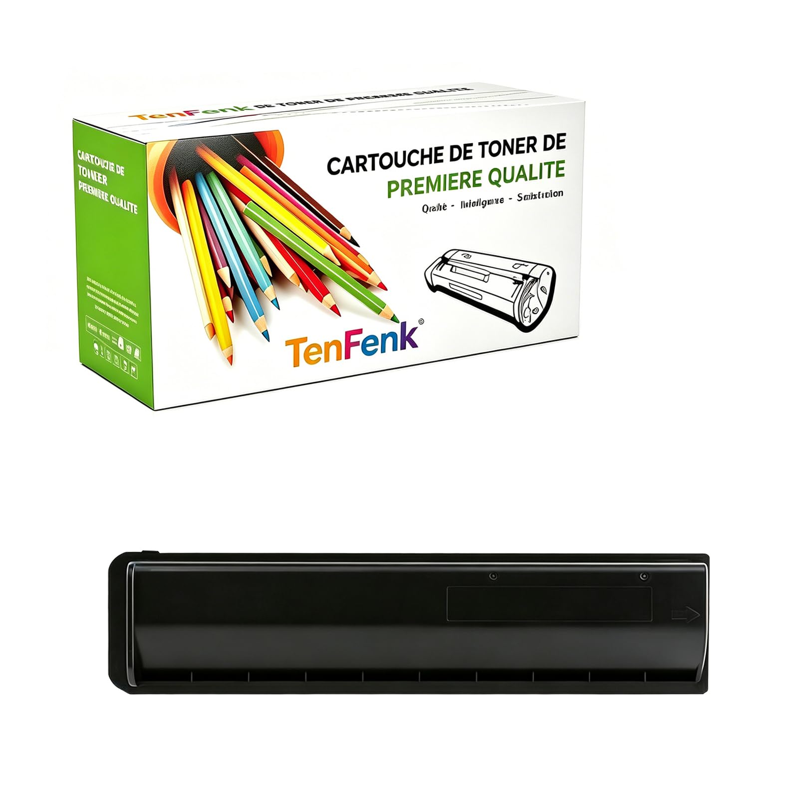 Compatible Reemplazo Cartucho De Tóner Para Toshiba T-4590U T4590U Para Uso Con Toshiba E-Studio 206L 256 306 356 456 506 Impresora,(Negro- 24000 Páginas),1 pack
