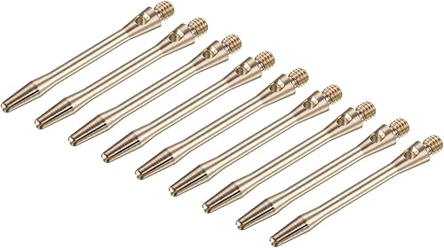 PATIKIL Eje de dardo, rosca mediana 2BA de aluminio Dart Tallos de dardo Accesorios de lanzamiento de montaje para punta de acero