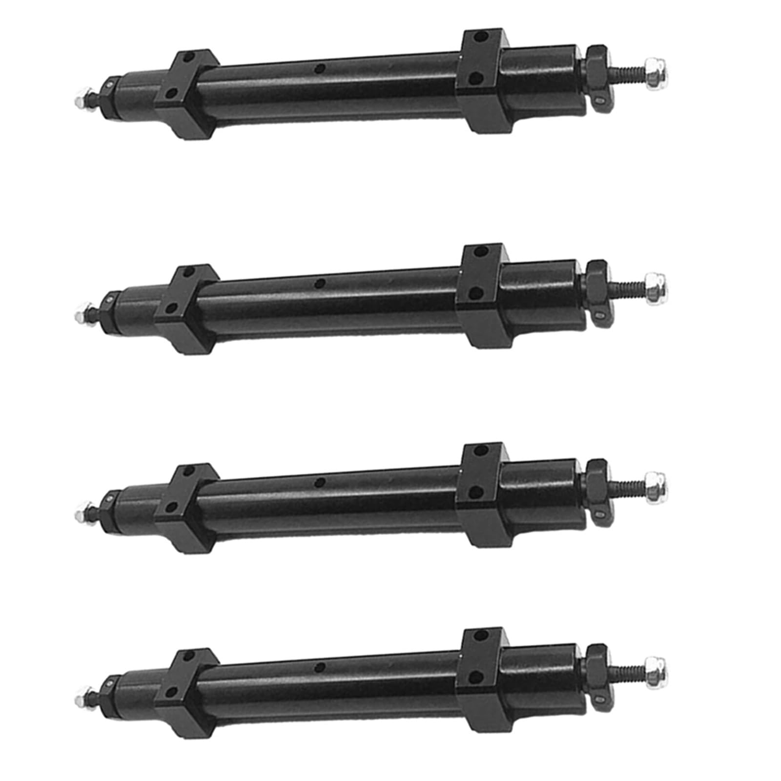 4X niezasilana oś 120Mm/140Mm 1/14 pasuje do przyczepy Tamiya 1/10 RC samochód DIY -120Mm