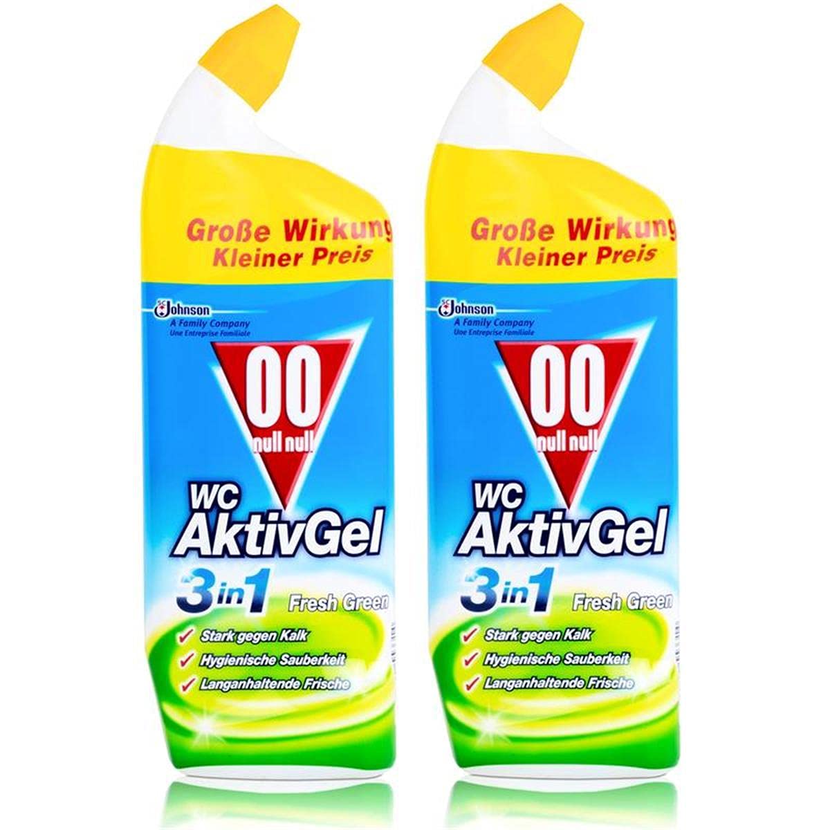 00 null null WC Aktiv Gel 3in1 Fresh Green 750 ml - Stark gegen Kalk ...