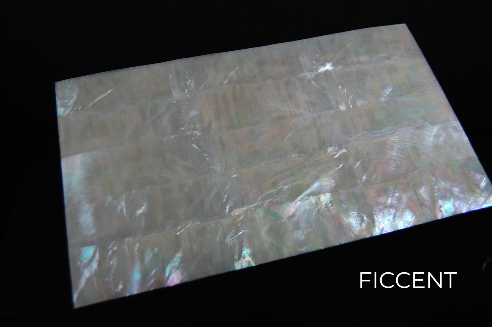 FICCENT White Mother-of-Pearl Adhesive Veneer (9.4