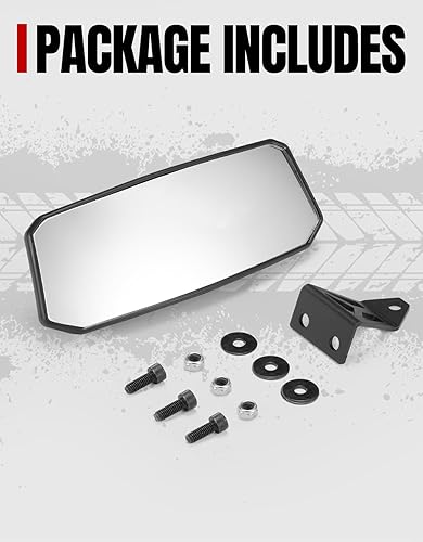 Miniatura 7 de A & UTV PRO Espejo retrovisor para Can Am Commander 2021-2026, espejos retrovisores centrales convexos para 2018-2026 Can Am Maverick Trail/Sport