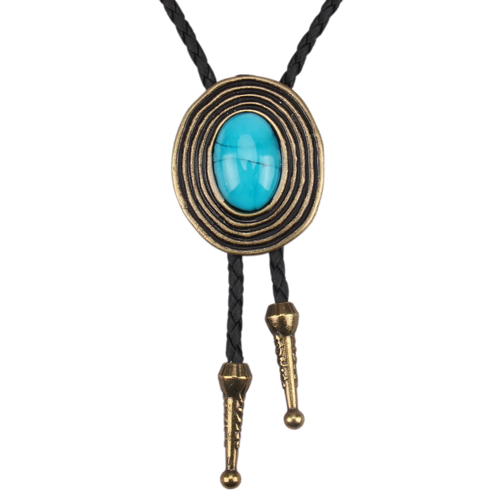 GelConnie Bolo Tie for Men Women Vintage Western Cowboy Necktie Adjustable