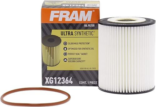 Miniatura 3 de FRAM Filtro de aceite de repuesto ultra sintético para automóviles, diseñado para cambios de aceite sintético que duran hasta 20 mil millas, XG12364
