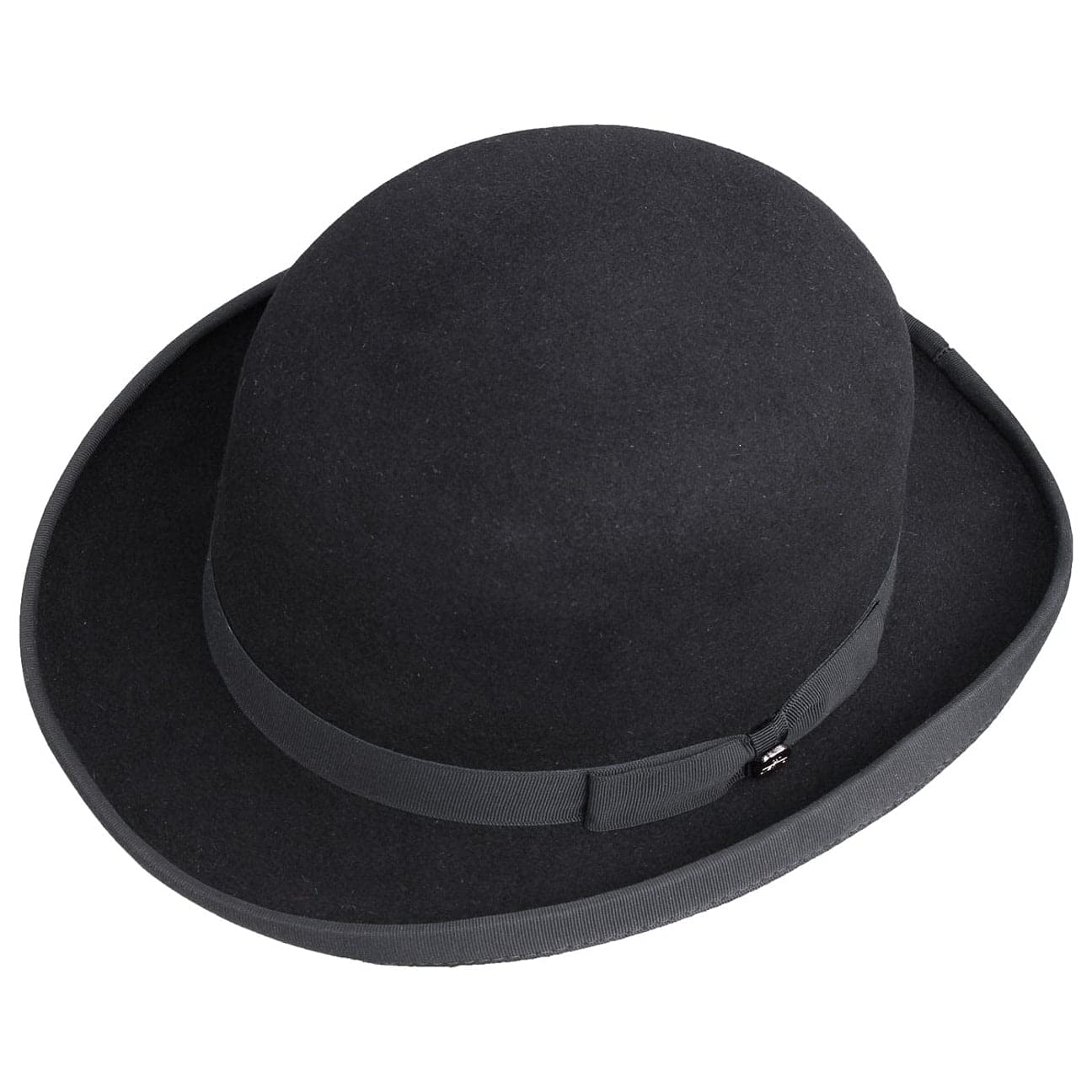 LIERYS Melone Haarfilz Hut Klassischer Bowler Stil Eleganter Herrenhut Made in Germany Herren Allseason