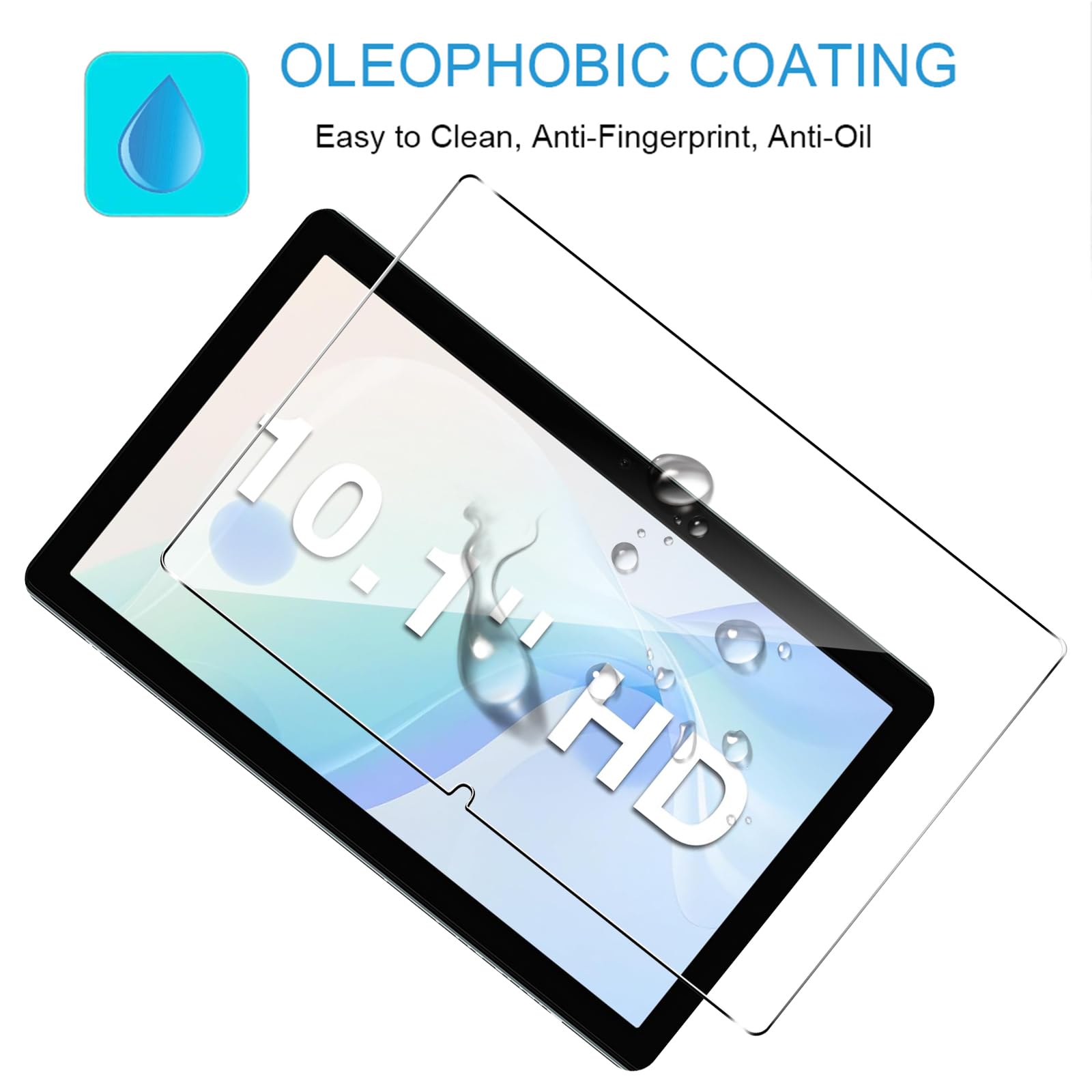 E-Hamii [2-Pack] Protect Film for Doogee S60, 9H Tempered Glass