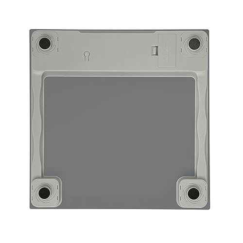 Miniatura 5 de Taylor Báscula digital para peso corporal, báscula de baño de capacidad de 350 libras, plataforma de vidrio duradera de 11.0 x 11.0 pulgadas,