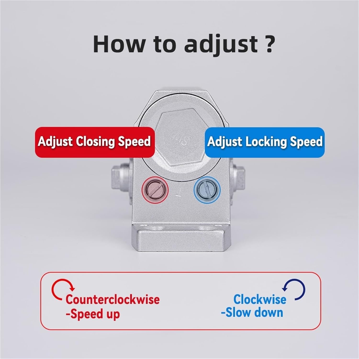 Hydraulic Buffer Automatic Door Closer 25KG to 80KG Adjustable Speed Closing Equipment Mute Soft Hardware Automatic Door Closer/11