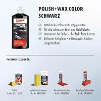 SONAX Polish+Wax Color schwarz (500 ml) Politur mit schwarzen Farbpigmenten und Wachsanteilen | Art-Nr. 02961000 – Ansicht 3