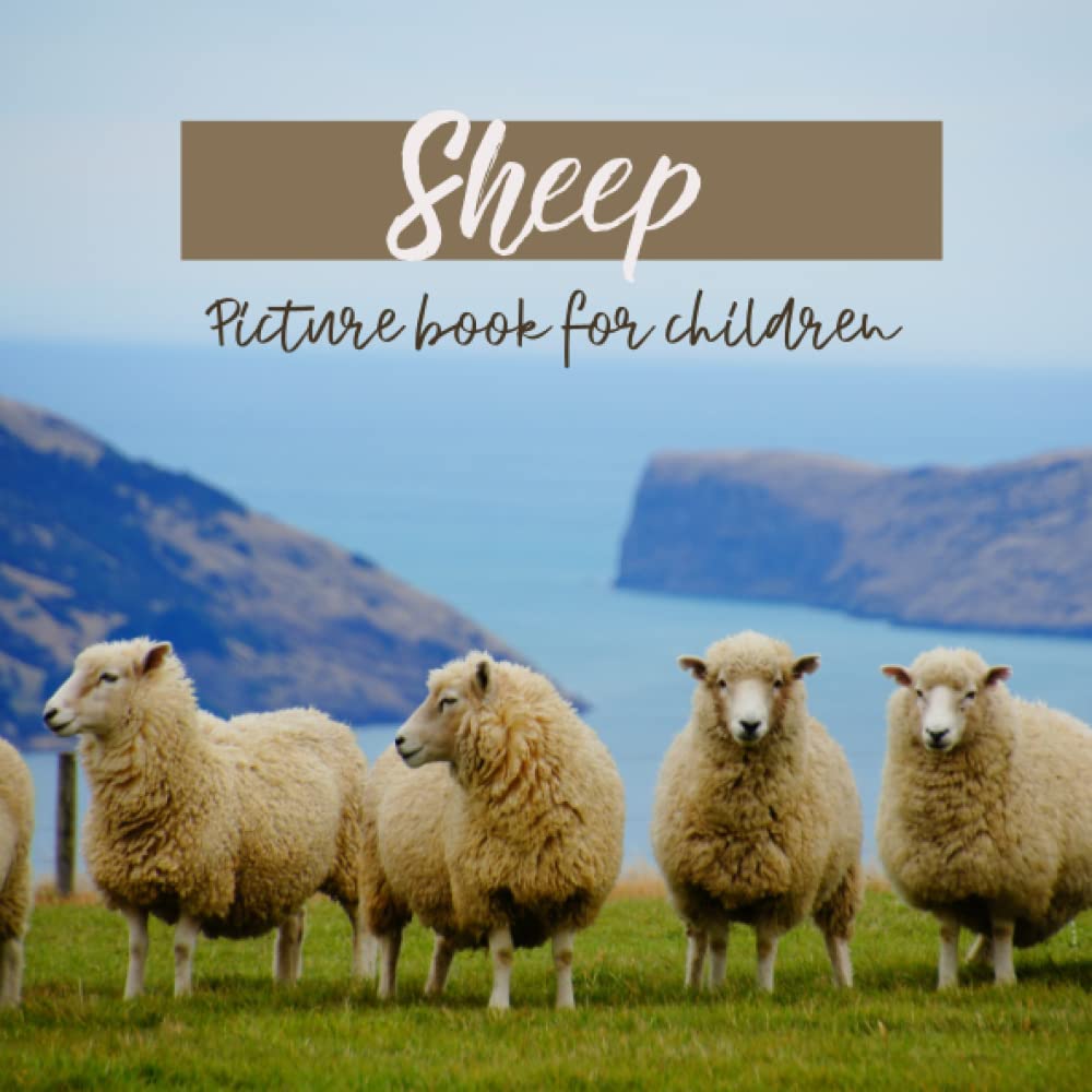 Picture book for children -Sheep: Discovering Sheeps in pictures - Children 2 to 5 years old