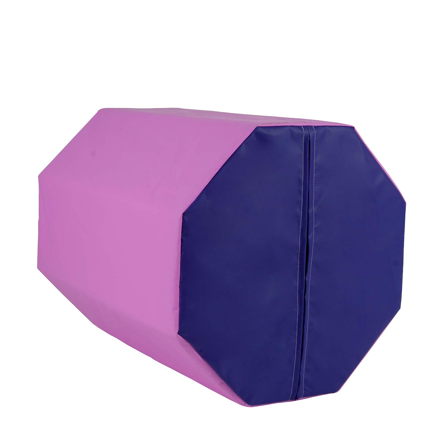 Polar Aurora Octagonal tumbler Gymnastics Mat 24.4" x 28.7" Octagon Gymnastics Shape Tumbler Somersault Backbend Trainer Skill for Kids Home Gym Exercise