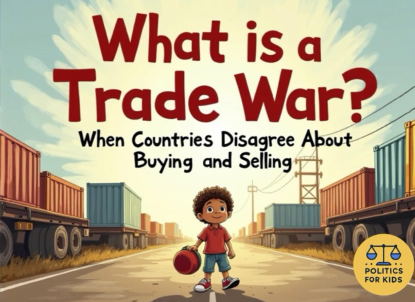 What is a trade war?: A kids guide to what happens when countries disagree about buying and selling (Politics for Kids)