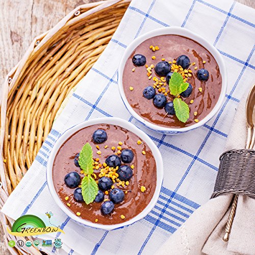 Greenbow Organic Bee Pollen - 100% Usda Certified Organic, Non-Gmo, Pure, & Natural Bee Pollen - Superfood Packed W/Proteins, Vitamins & Minerals (8Oz) #TOP4