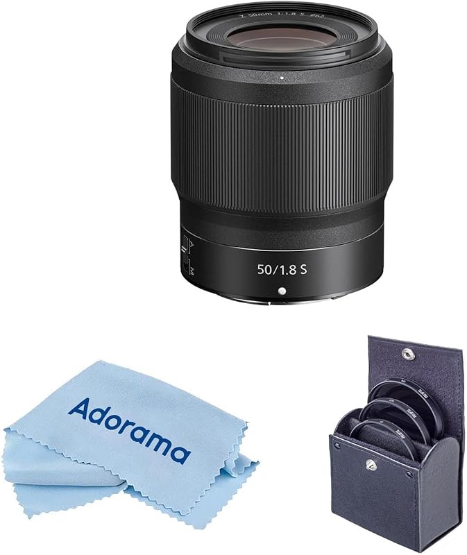 NIKKOR Z 50mm f/1.8 S Lens, Bundle with ProOptic Pro Digital 62mm Multi Coated UV Slim Filter, Cleaning Kit