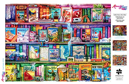 Buffalo Games - Aimee Stewart - Travel Trinkets - 1000 Piece Jigsaw Puzzle #TOP4