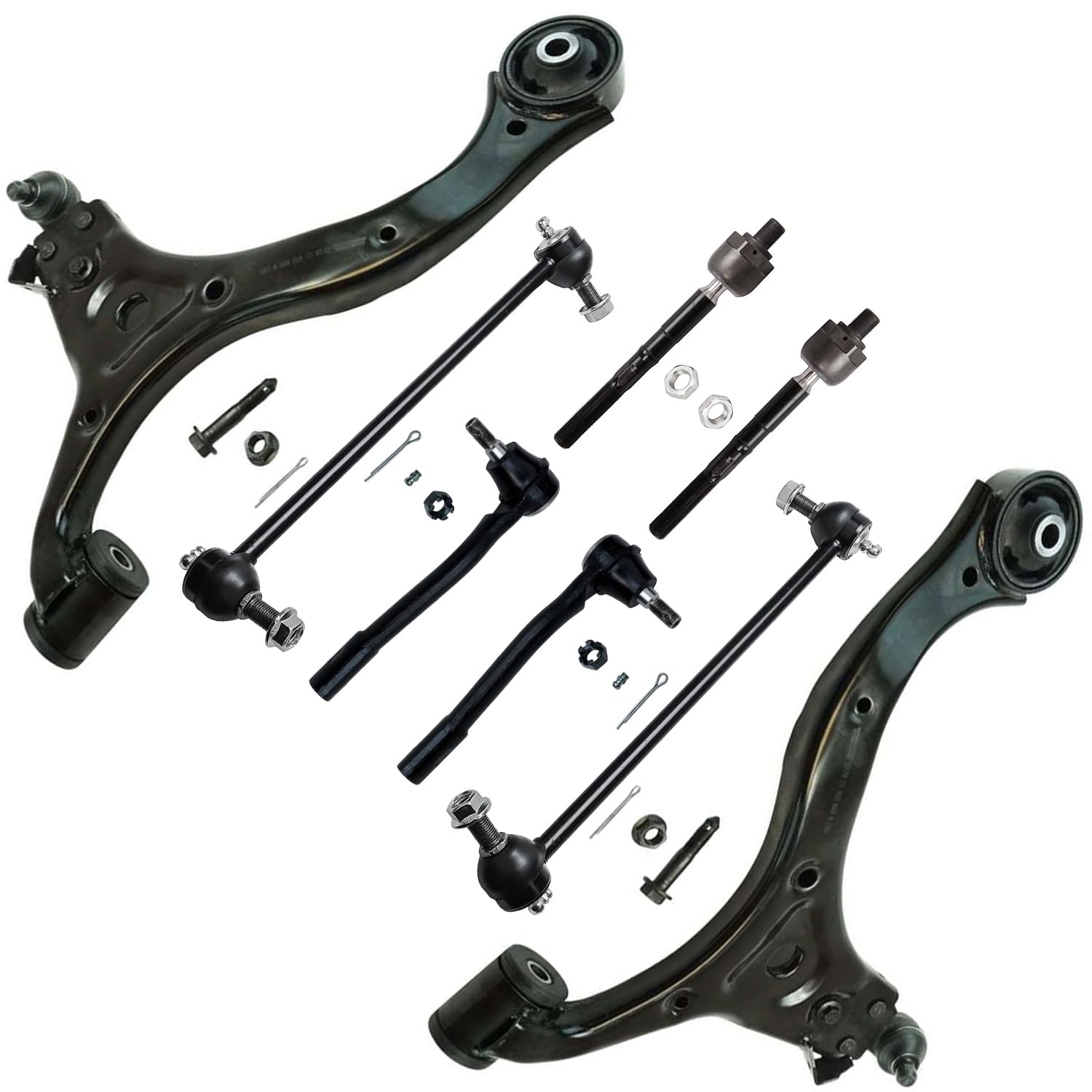 Detroit Axle - 8pc Front End Kit for Hyundai 2007-2008 Entourage 2006-2014
