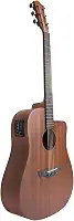 VIOLÃO GRAND AUDITORIUM CUTAWAY EQ AÇO T/SAPELE B/S SAPELE DALLAS GRAN RESERVA NTOP TAGIMA
