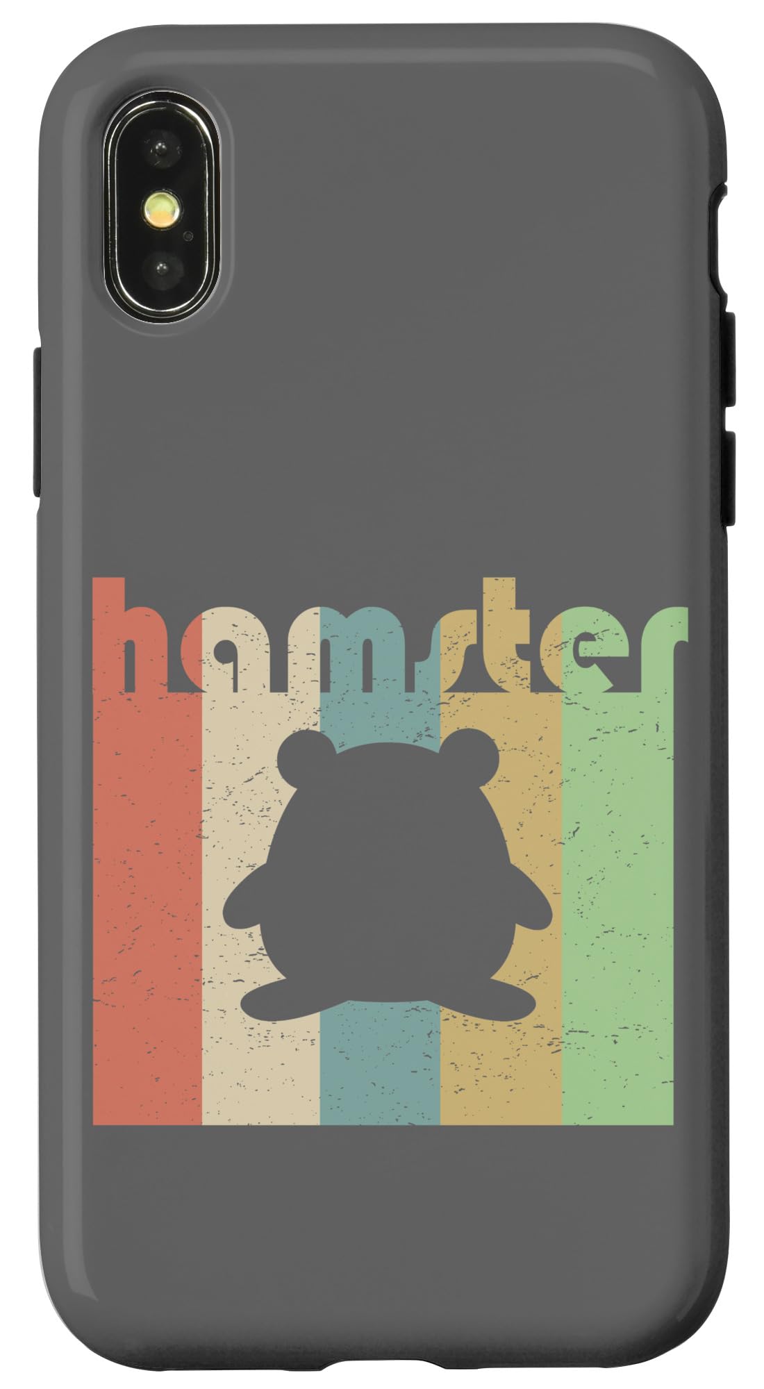 Amazon.com: iPhone X/XS Hamster Retro Vintage Cute Pet Owner Love