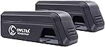 OW-2 Indoor Electric Mouse Trap 2 PCS, Instant Kill Rodent Zapper with Pet Safe Trigger, Black