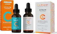 Serum Vitamina C + Ácido Hialurônico + Vitamina E + Ureia - Sérum Facial - 95% Ingredientes Naturais - Clareia, Revitaliza, Restablece, Hidrata e Tonifica a Pele – Ideal para todos os tipos de pele– 15 ml (15 mL)