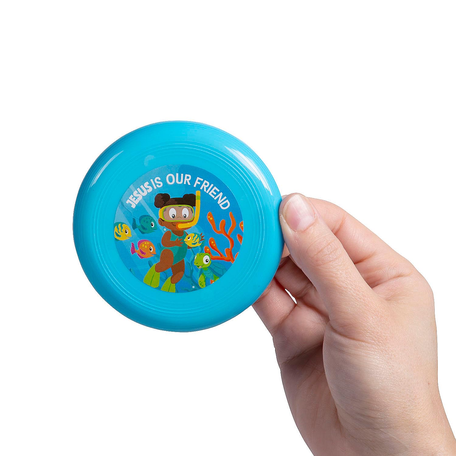 Fun Express Bulk 72 Piece Mini Under the Sea VBS Flying Discs, Vacation Bible School 2024