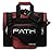 Pyramid Path Pro Deluxe Single Tote - Black/Burgundy